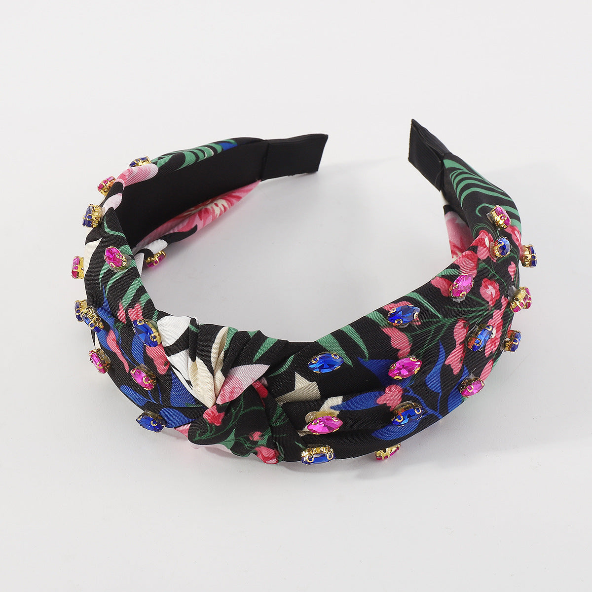 Wholesale Diamond Studded Fabric Headband